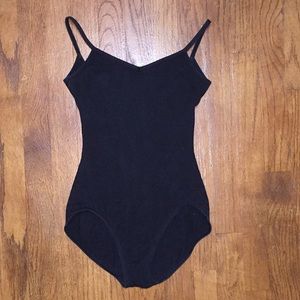 Capezio Black Camisole Ballet Leotard